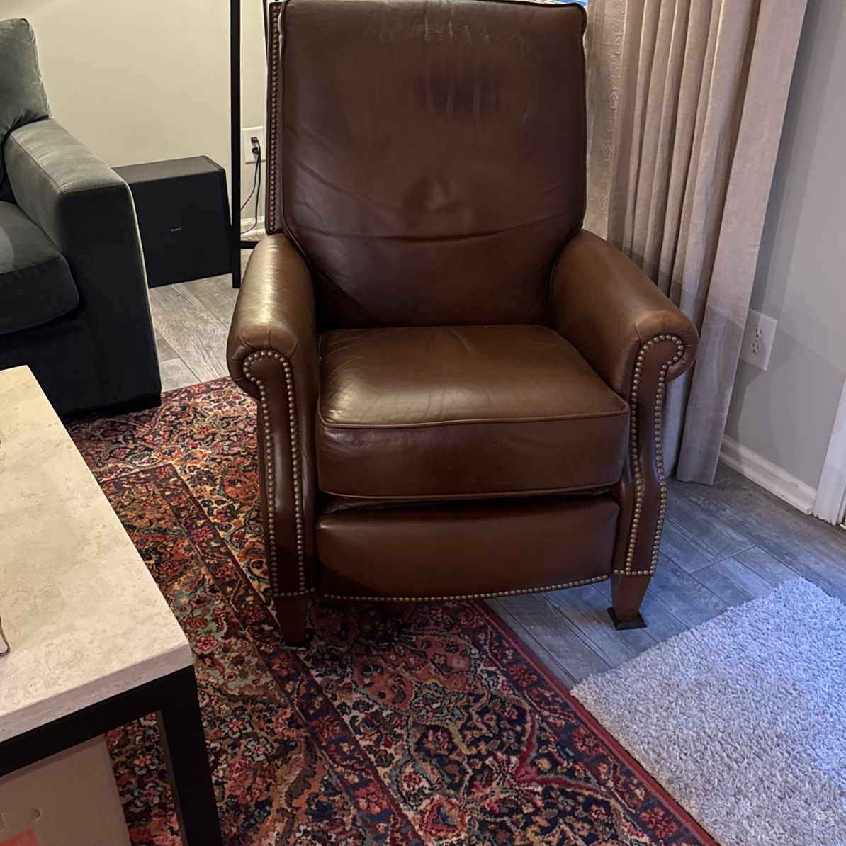 ESTATE SALE / Ethan Allen Leather Recliner