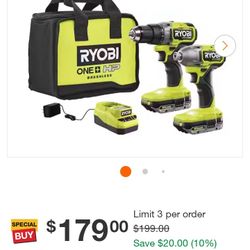 Roybi Impact And Drill Set 