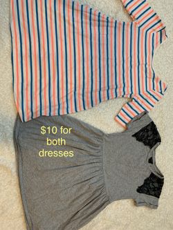 Girls size 10-12 dresses Forever 21 & Old Navy