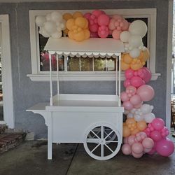 Dessert Cart , Candy Cart, Balloons, balloon garland