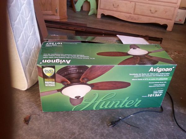 Brand New Hunter Avignon Ceiling Fan For Sale In Lacey Wa Offerup