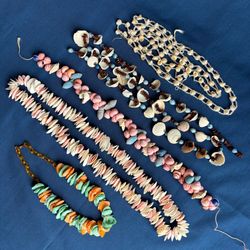 Shell Necklaces - Vintage, Handcrafted