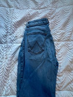 💙 Wrangler High Rise True Straight Crop Jeans – Size 4/26