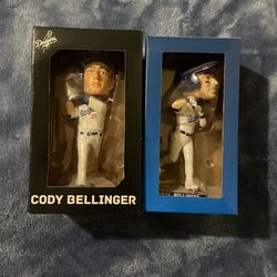 Cody Bellinger Dodger Bobble heads 