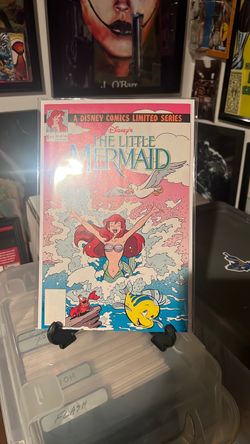 Disney's The Little Mermaid #1 Comic Book Key issue Highly collectible book