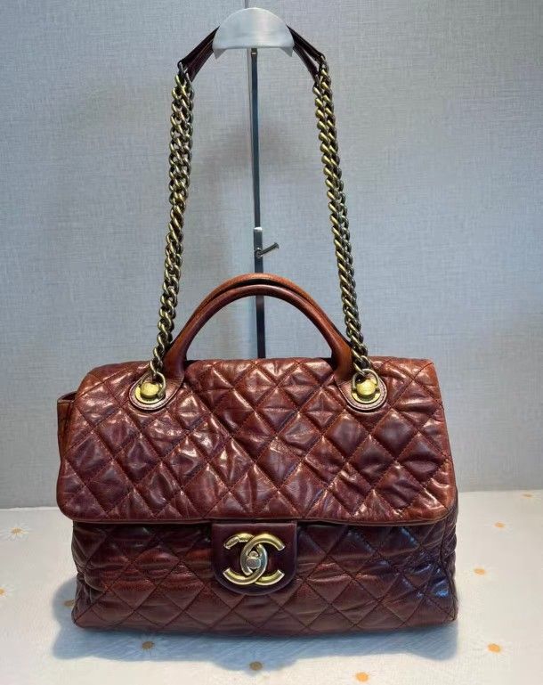 Chanel CF Leather Chain Bag