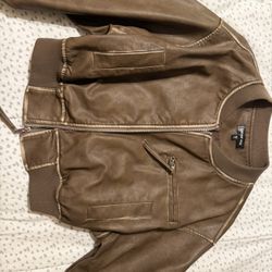 Brown Leather Jacket 