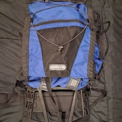 Outdoor Products External Frame Hiking Backpack