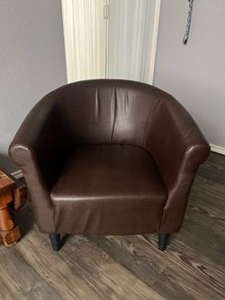 Mid- Sized Brown Chair