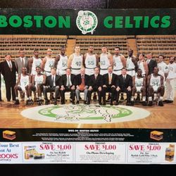 2 Posters, Boston Celtics team Poster