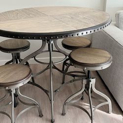 Dining Table with stools
