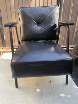 Black Leather Chair