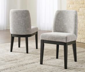 Grey & Wood Dining Chairs (BRAND NEW)