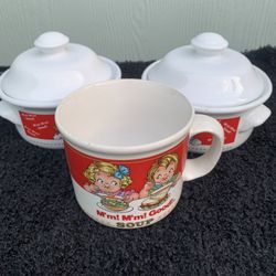Soup Bowl’s And Cup 5 Pcs 