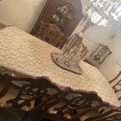 Oak antique real oak table