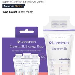 (Brand New)Lansinoh Breastmilk Storage Bags, 89 Count left