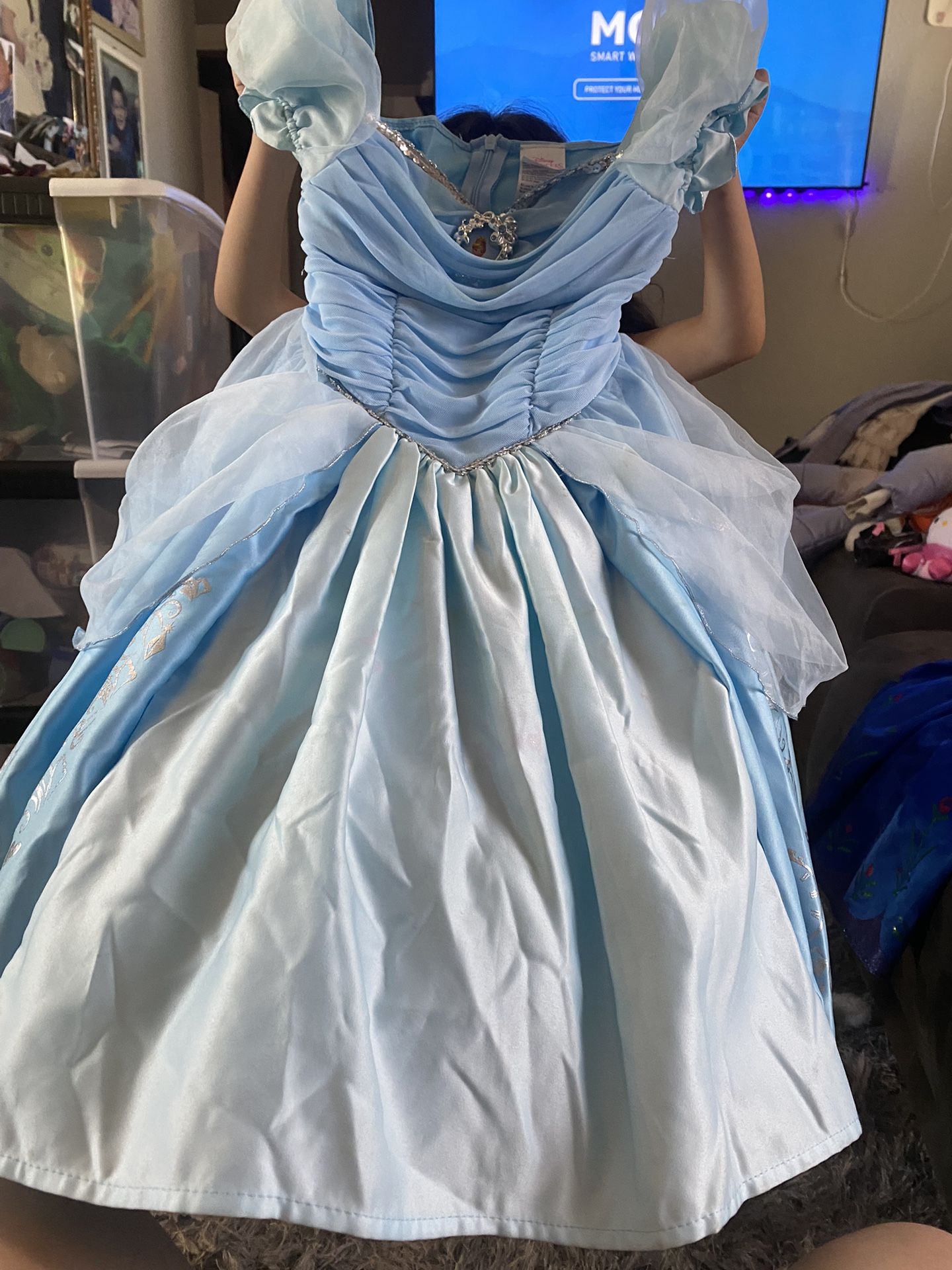 Cinderella Dress Costume From Sams With Cinderella Shoes