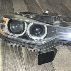 2012-2015 F30 BMW SERIES 3 XENON HEADLIGHT RIGHT DRIVER SIDE COMPLETE W/ MODULES
