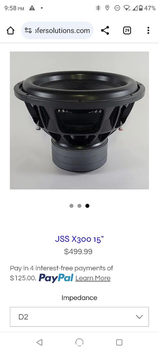 High Power Amp/Sub/Box Combo