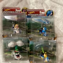 Mario Hot Wheels Lot Of4