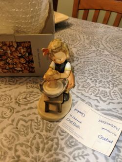 Hummel Doll Bath Figurine