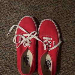 Red Vans 