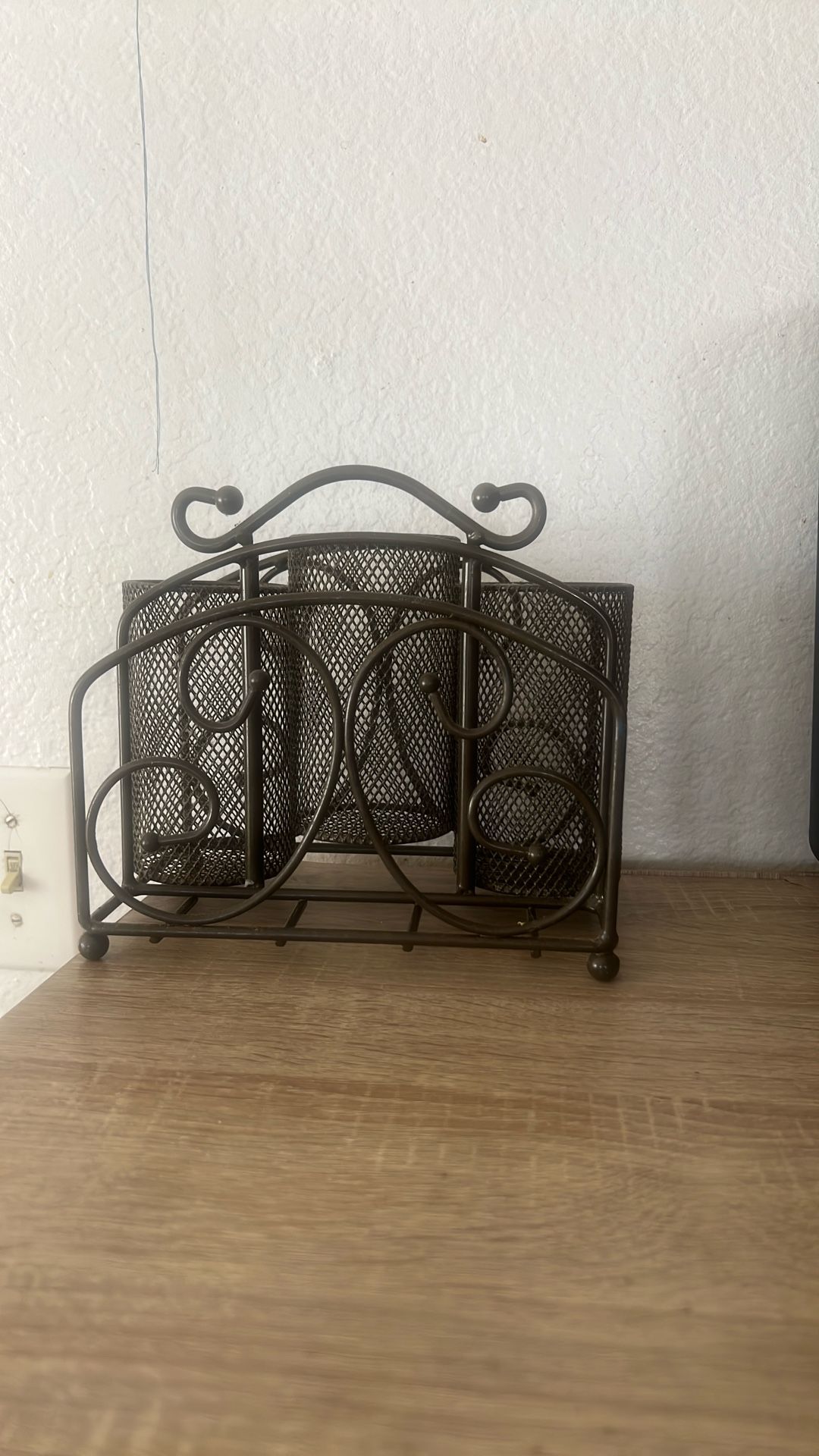 Princess House Napkin & Utensil Holder