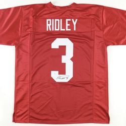 Calvin Ridley Signed Alabama Jersey