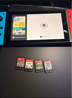 nintendo switch and games