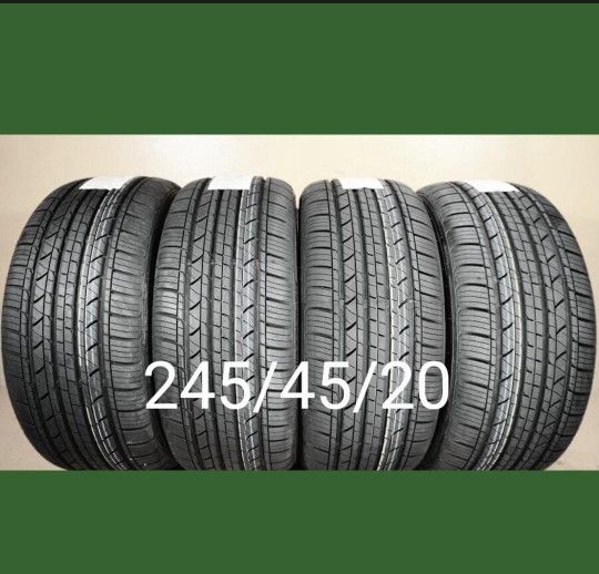 4 New Tires 245/45/20 $ 451 Llantas Nuevas