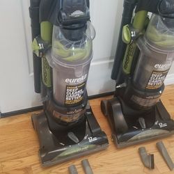 NEW cond EURIKA COMMERCIAL VACUUM WITH COMPLETE ATTACHMENTS  , WORKS EXCELLENT   , AMAZING POWER SUCTION. $45