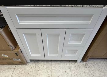 Home Decorators Collection Ridge 36 in. W x 22 in. D x 34 in. H Bath Vanity Cabinet without Top in W