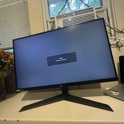 27 inch LG 27GN750 240hz 1080p monitor with g sync IPS