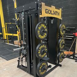 Smith Machine , Squat Rack , Leg Press , Bench Press Machine For Your Weights 