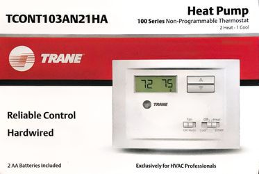 Trane TCONT103AN21HA Heat Pump Thermostat