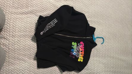 Cropped justice sweatshirt