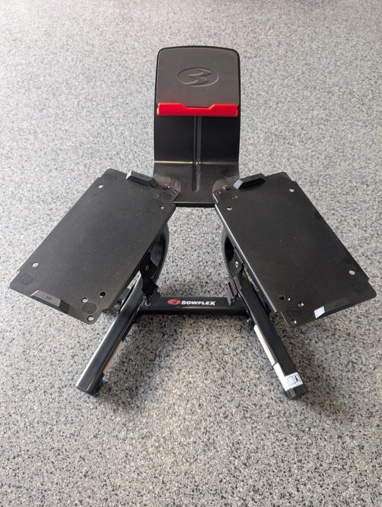 Bowflex Dumbbell Stand With Media Rack