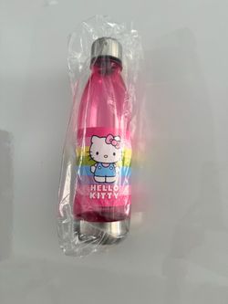 Hello Kitty Water Bottle with stainless steel lid 19 Units