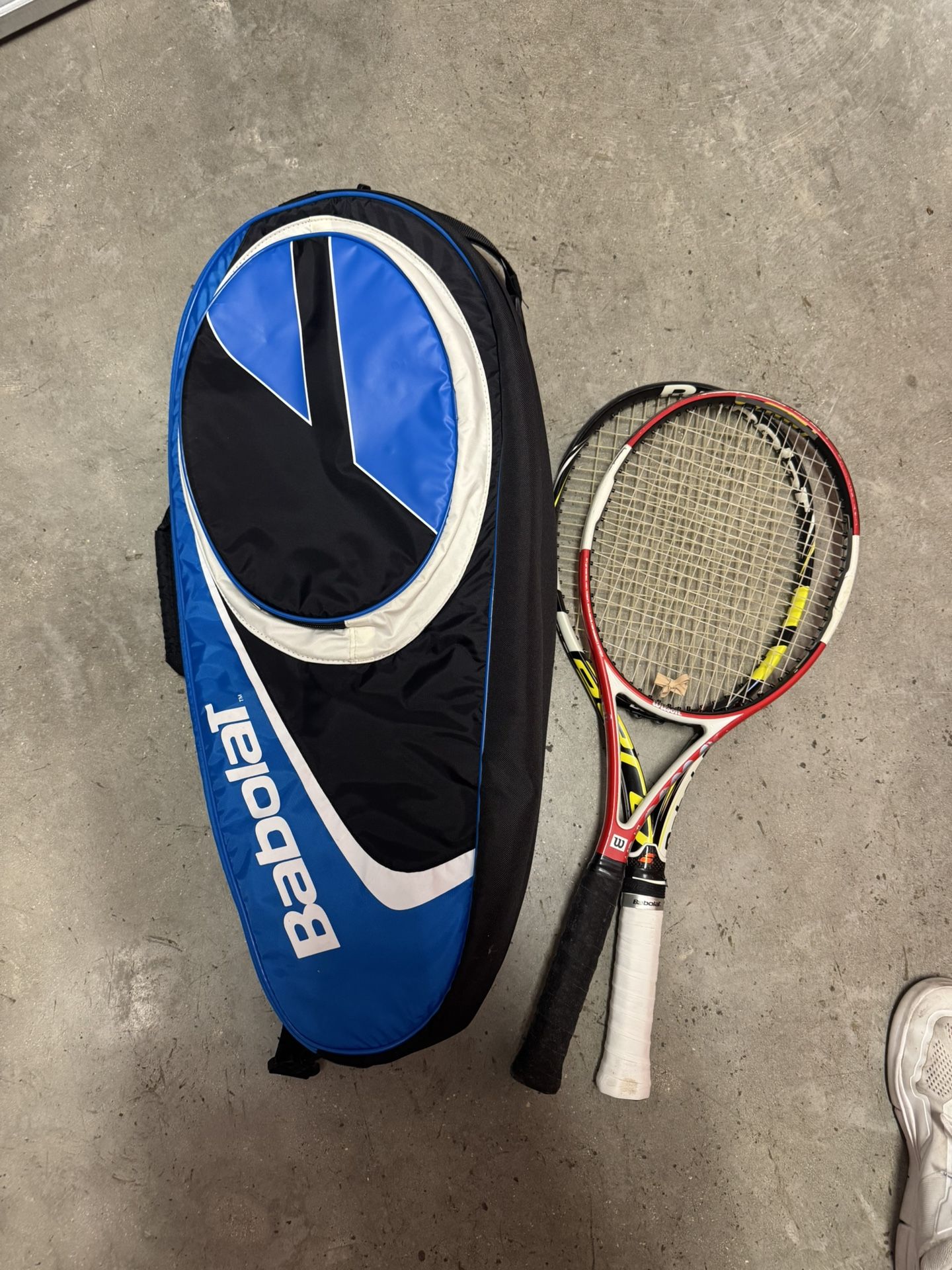 Tennis Rackets & Bag
