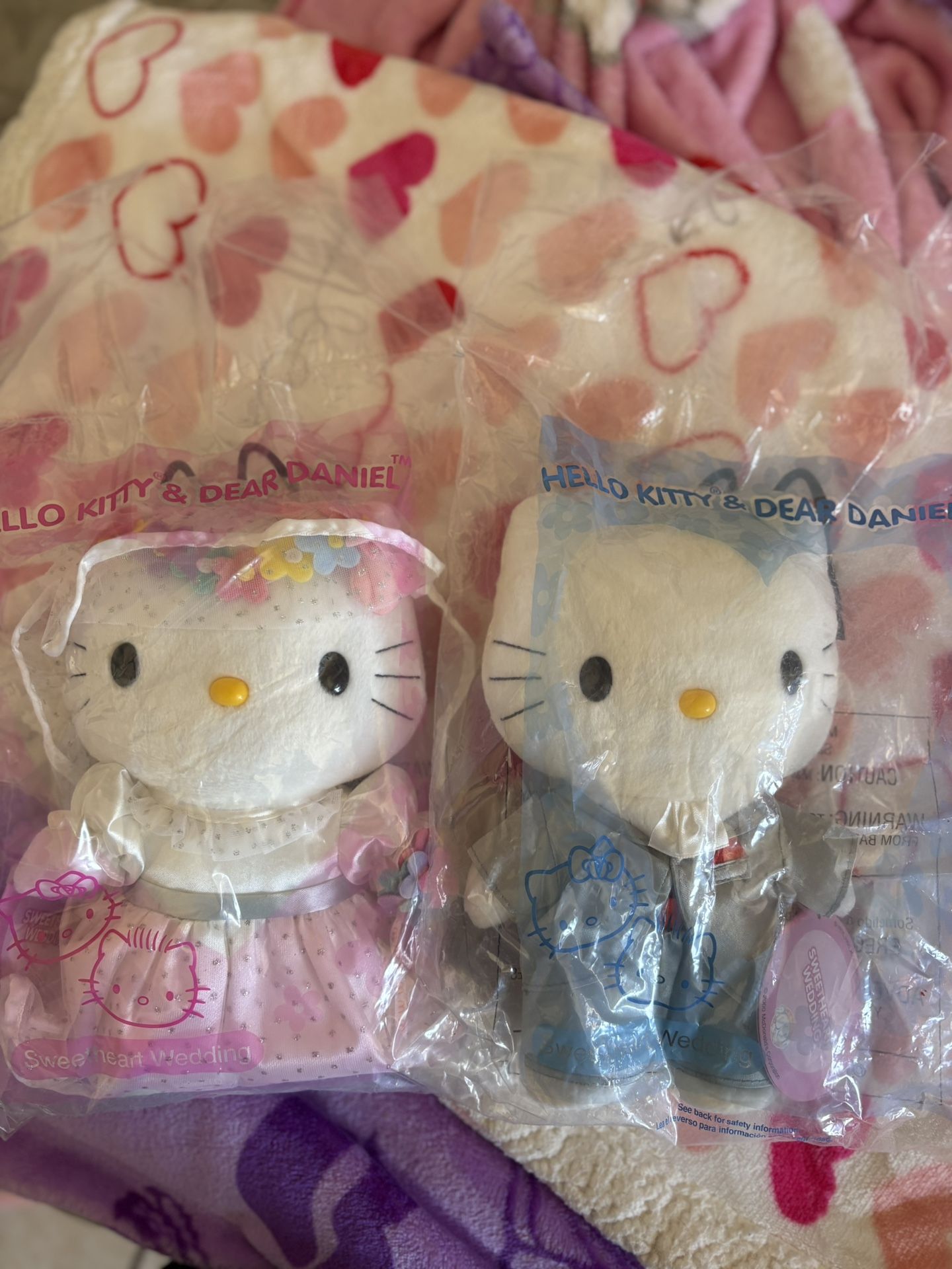 Hello Kitty & Dear Daniel Plushies