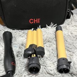 Chi interchangeable wave and curl set
