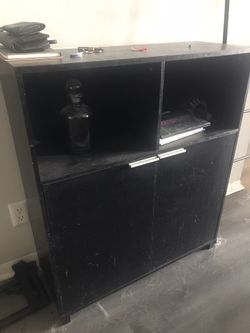 Display Cabinet With Storage