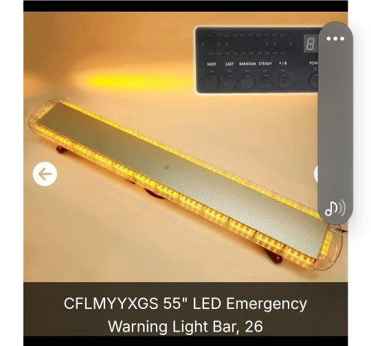 New 55 Inch LED light Bar
