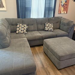 Blue jean Color Sectional 