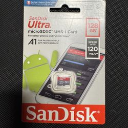 SanDisk ultra  MicroSDXC UHS-1 Card