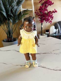 Rare Vintage 1920’s African American Girl Doll