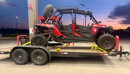 Heavy duty trailer 18x7