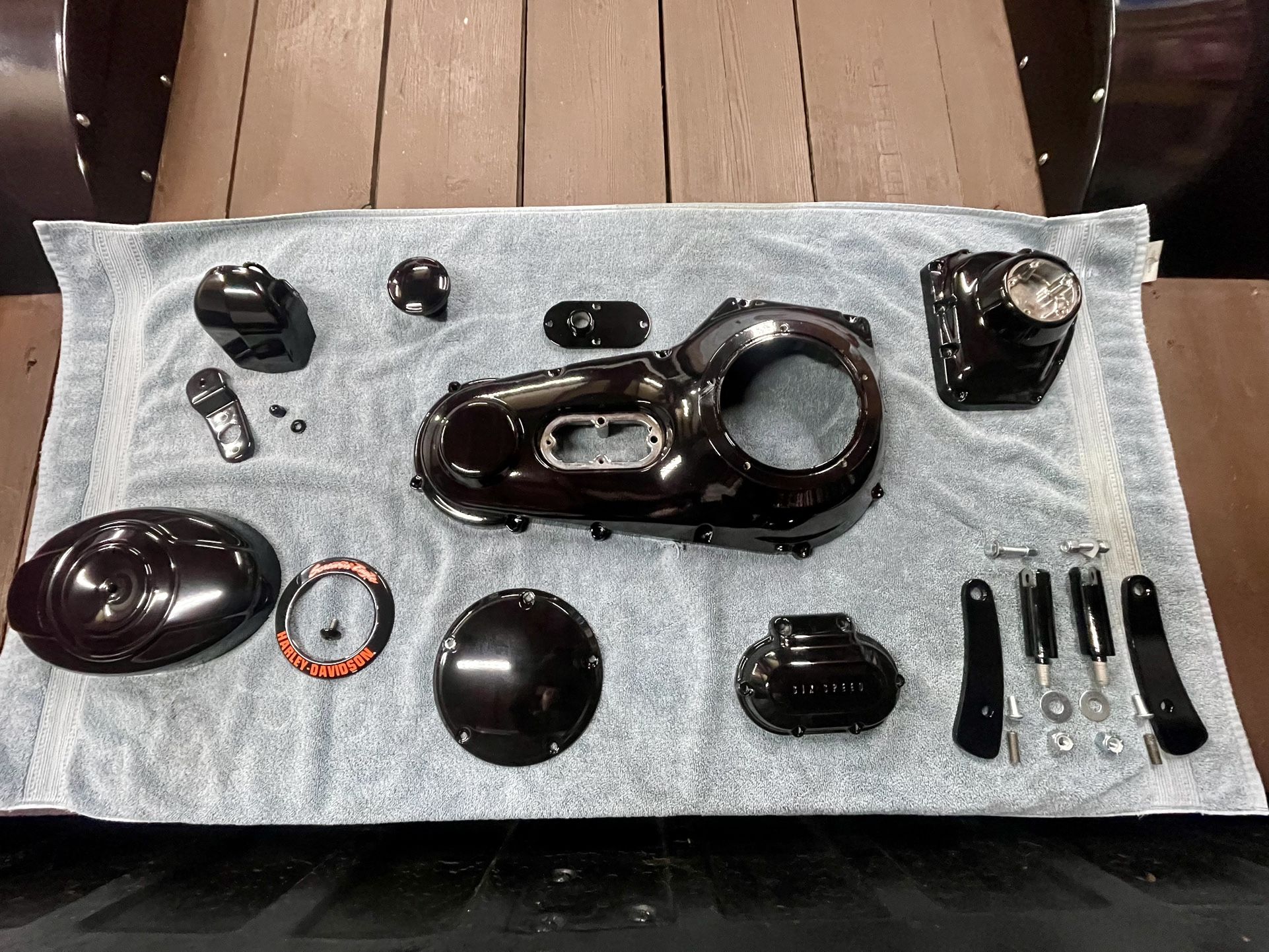 Harley Dyna Twin Cam Powdercoated Parts 99-17