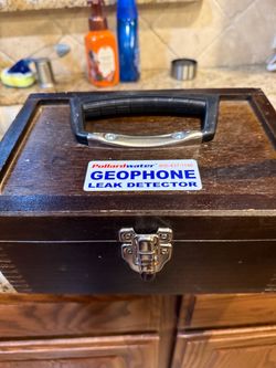 vintage Pollardwater Geophone Leak Detector