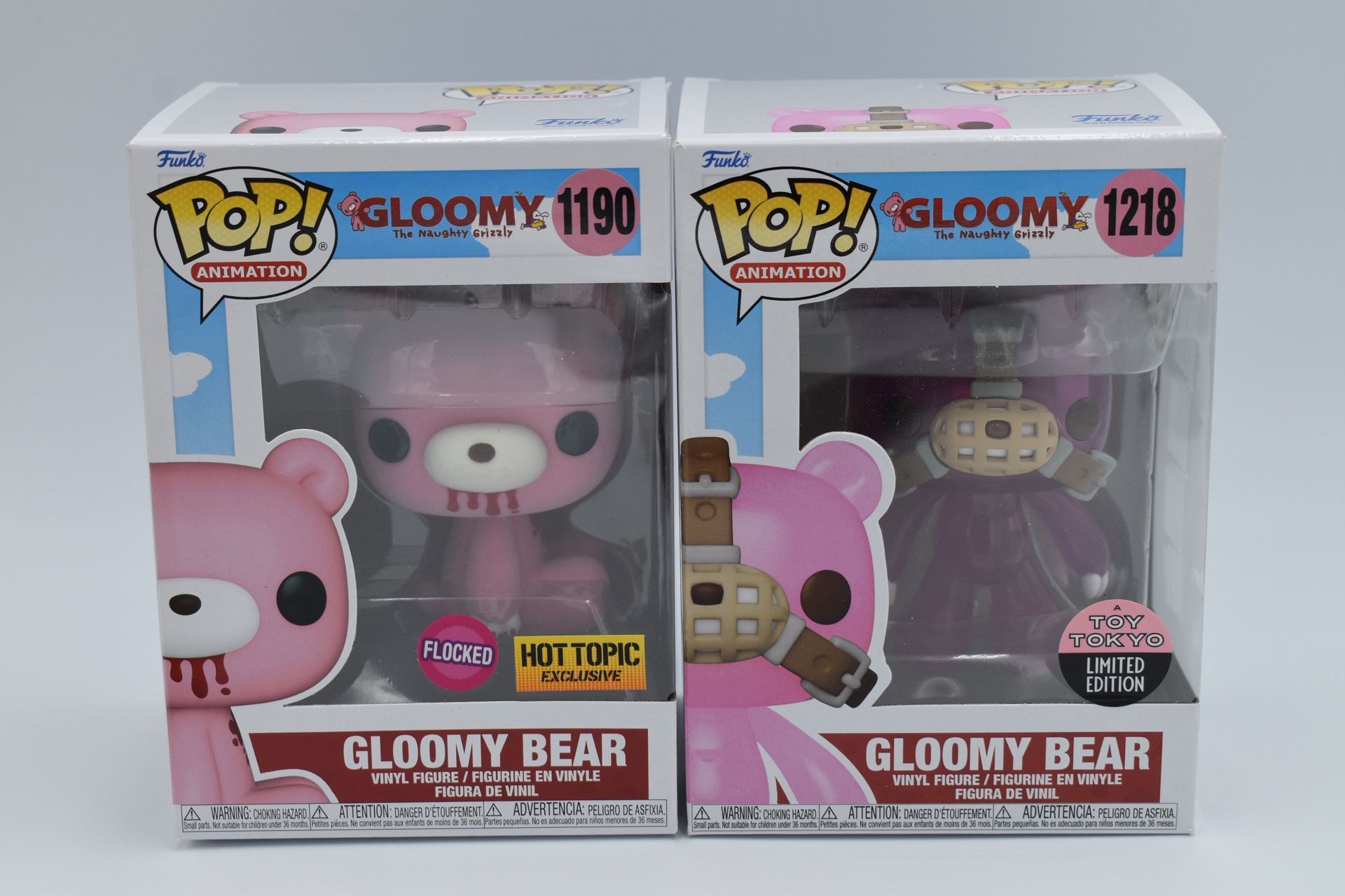 Funko Gloomy 1190 & 1218 Toy Tokyo Flocked Lot Of 2
